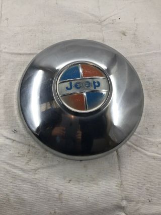(1) 1979 Jeep Amc Gladiator Dog Dish Hubcaps Oem Vintage 4x4 10.  5 Inch