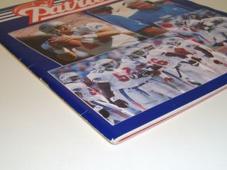 ENGLAND PATRIOTS Official 1993 Yearbook & McDonald ' s Game Day Cards 2