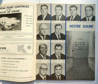 Notre Dame Fighting Irish v Duke Football Program (Nov 12,  1967) 3