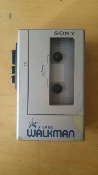 Vintage Sony Walkman Wm - 4 Stereo Cassette Players