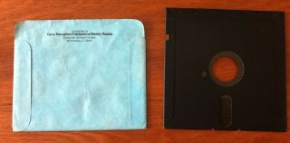 Stickybear Bop Apple II IIe 2 vtg.  5.  25” Floppy Computer Game Optimum Resource 3