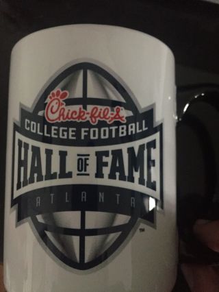 chick - fil - a College Football Hall Of Fame Mug Atlanta 2