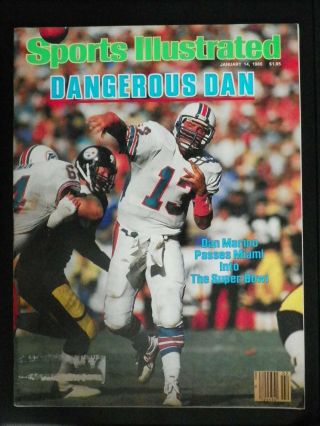 Sports Illustrated January 14,  1985 Dan Marino