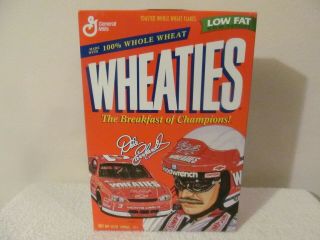 Dale Earnhardt Sr 1997 Wheaties Cereal Box Designed By Famous Artist Sam Bass