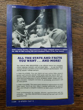 1984 - 85 The Sporting News NBA Basketball Register Guide Kareem Abdul - Jabbar 3