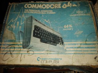 Commodore 64 Computer Systemnot And Does Not Include Power Supply