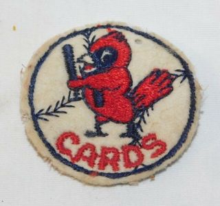 Vintage St Louis Cardinals Cards Mlb Baseball Patch