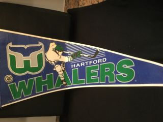 Nhl - Hartford Whalers - Felt Pennant