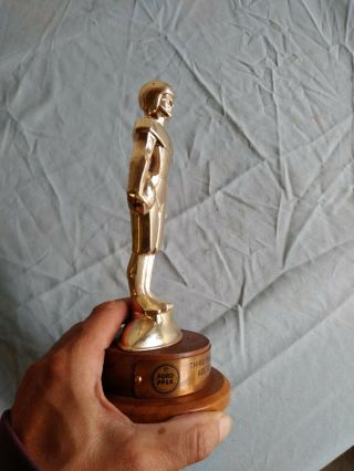 Vintage Art Deco Style Football Trophy 1967 Ford PP&K 2