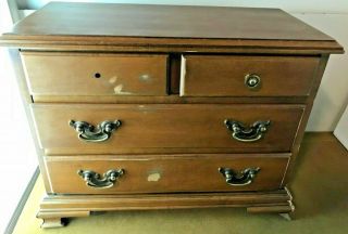 Vintage Tell City Chair Company Salesman Sample Chest Of Drawers 3113 Andover