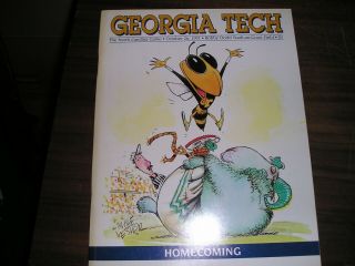 Georgia Tech Vs North Carolina Football Program 1991
