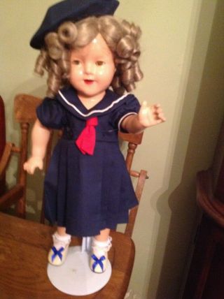 Vintage Shirley Temple Composition Doll 1930 