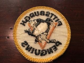 vintage 70s 80s Pittsburgh Penguins hockey Patch NHL 2