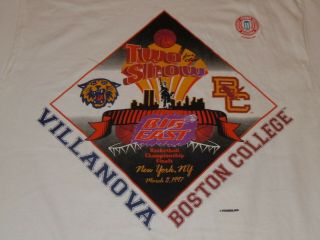 Big East Basketball Championship Game 1997 York City Boston College Villanov