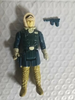 Star Wars Vintage " Han Solo Hoth Outfit Pale Face Esb 100 Complete 1980