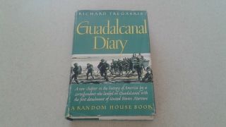 1943 Guadalcanal Diary Hardcover Book By Richard Tregaskis Military Marines