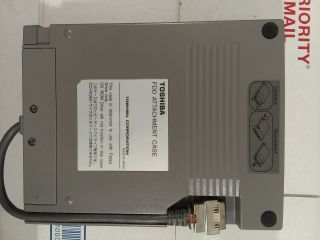 Toshiba Fdd Attachment Case With 3.  5 Inch Floppy Drive.