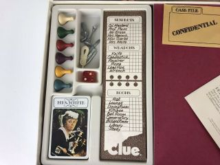 Clue 1972 Vintage Parker Brothers Detective Board Game No 45 Complete 2