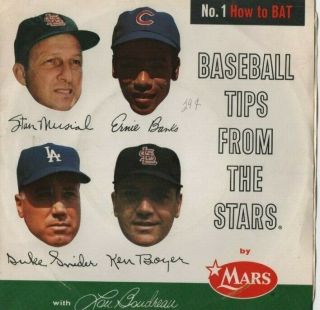 Mars Candy Record How To Bat Baseball Tips From The Stars Stan Musial Erine Bank