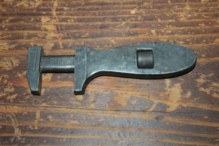 Adjustable Bicycle Monkey Wrench,  Billings & Spencer Model A,  Made In Usa,  5”