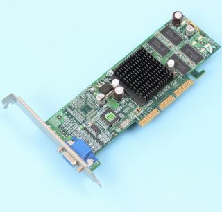 Nvidia Geforce 2mx 400 32mb Ddr Agp With Passive Cooling Vga
