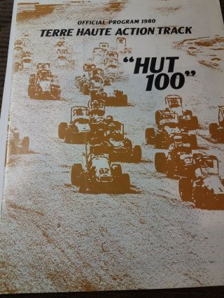 1980 1983 Hut 100 Terre Haute Action Track USAC Program 3