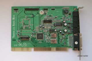 Yamaha - Lsi Audio Wave Ymf718 - S Opl3 Isa 16 - Bit Sound Card For Retro Games