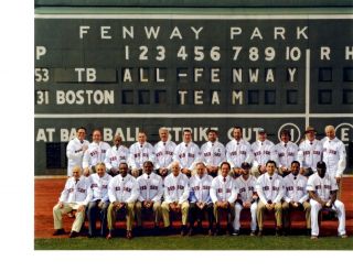 2012 Boston Red Sox 8x10 Team Photo All Fenway Team Yas Fisk Rice Ortiz Hof Mlb
