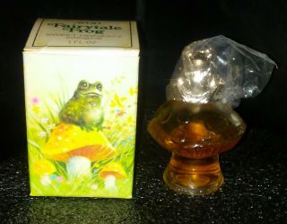 Vintage Avon Fairytale Frog,  Sweet Honesty Cologne