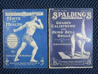 (2) 1903 - 1904 Spalding Athletic Guides