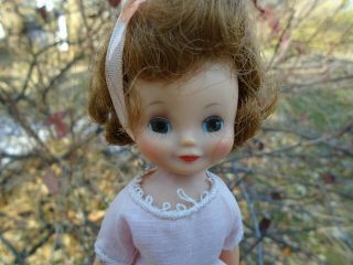Vintage 1950s American Character 8 " Betsy Mccall Doll In Pink Dress