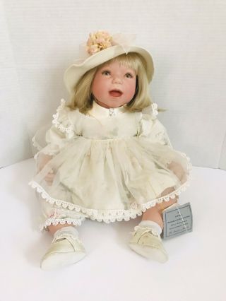 22” Lee Middleton Realistic Reborn American Beauty Porcelain Baby Girl Doll