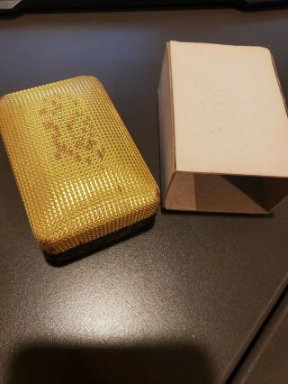 3 X Vintage Zippo Box Case For 10k Gold Filled Slim Lighter With Outer Sleeve