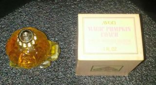 Vintage Avon Magic Pumpkin Coach - Bird of Paradise Cologne Perfume 2