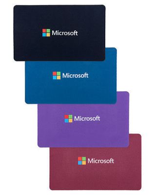 Microsoft Logo Microfiber Mouse Pad - Blue