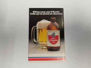 Quebec Nordiques 1978/79 WHA Hockey Pocket Schedule - Sport O ' Keefe 2