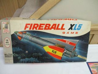 Vintage 1964 Rare Fireball XL5 Board Game TV Show 100 complete A1 shape 2