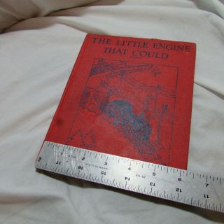 Vintage 1930 The Little Engine That Could Hardback Book,  Watty Piper 1st Edition