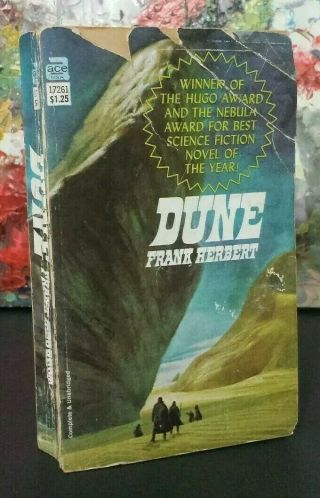 Vtg 1965 Dune Frank Herbert First Ace 1st Print Paperback Edition