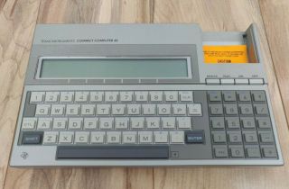 Texas Instruments Compact Computer 40 Cc40 - Powers On