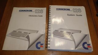 Commodore 128 Introductory And System Guide C128 Manuals