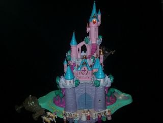 Euc 100 Complete (lights Up) Disney Polly Pocket Cinderella 