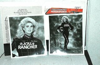 Lori Johns ' 92 NHRA Top Fuel media kit - Jolly Rancher 3