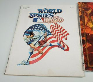 1980 World Series Program Tickets,  1979 Ticket,  1983 Program,  1985 Hall of Fame 2