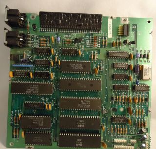 Commodore 1571 Disk Drive Pcb/mother Board (complete W/all Ics) For Repair