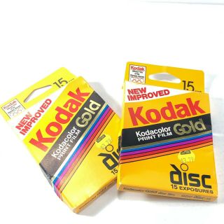 Vintage Kodak Kodacolor Vr Disc Film,  15 Exposures,  June 1996,  Nib,