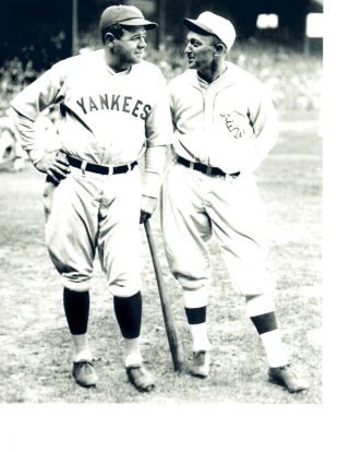 York Yankees 8x10 Photo Babe Ruth A 