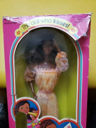 1978 Kissing Christie Box African American Vintage Barbie Doll 2955 2