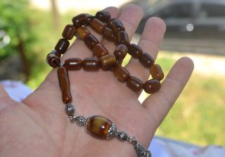 Antique Very Old Misketa Faturan,  Bakelite Catalin,  Worry Prayer Beads Tesbih