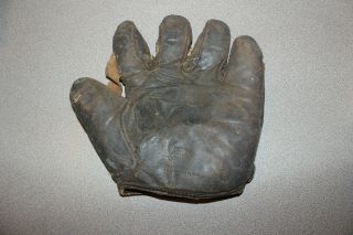 Rare Antique Early 20thc Reach Baseball Glove W 1908 Patent Date